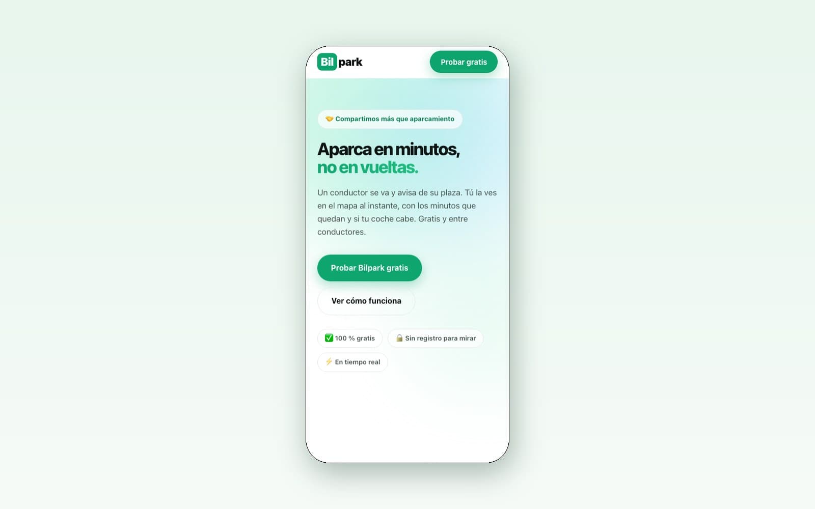 Bilpark, aplicación para encontrar aparcamiento entre conductores